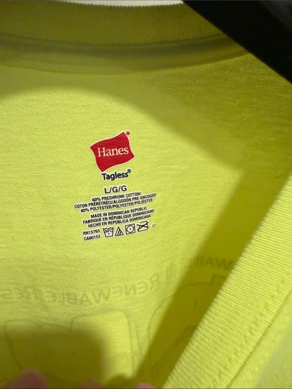 Short Sleeve Tee in Lime Green